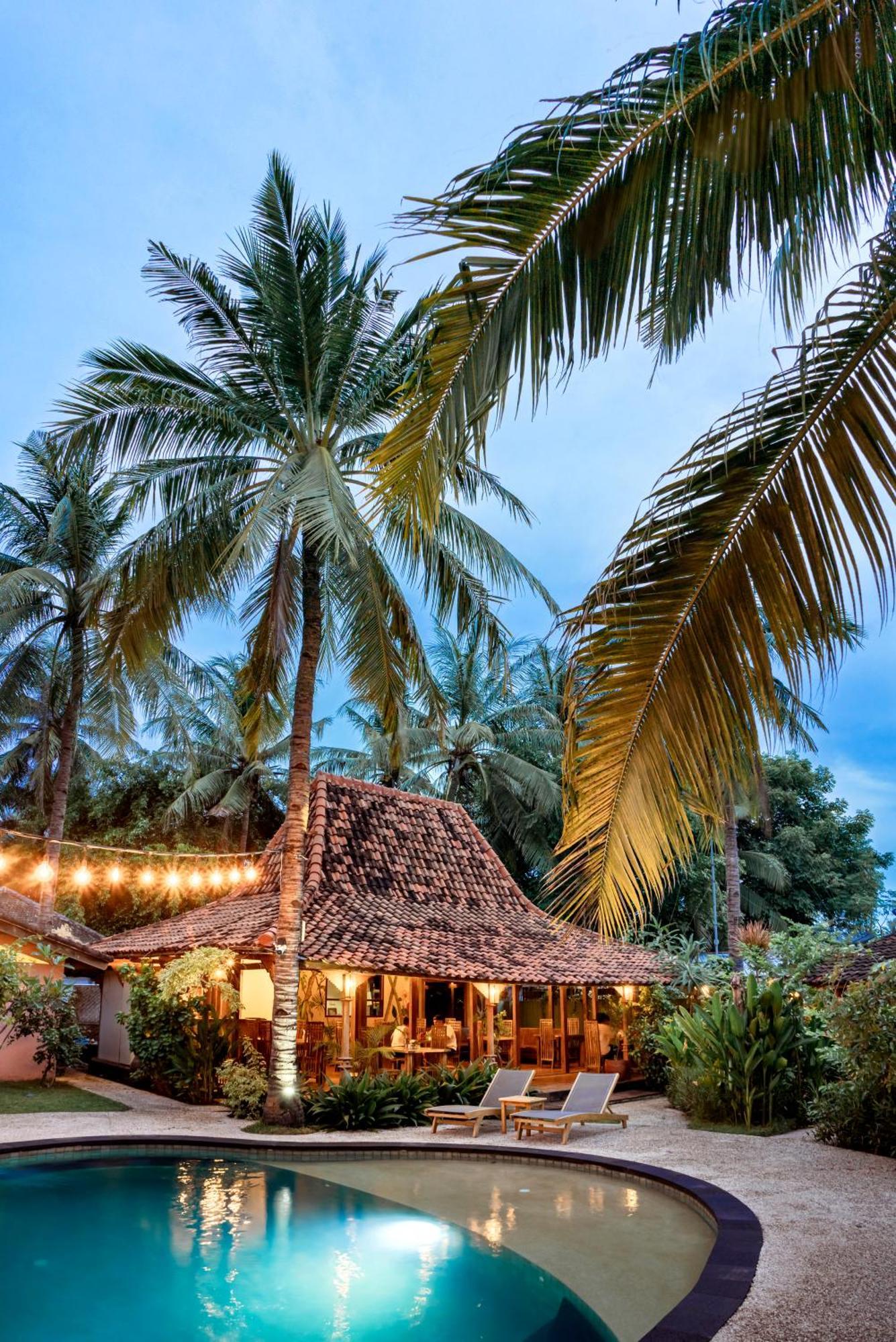 Coconut Garden Resort Gili Trawangan Exterior foto