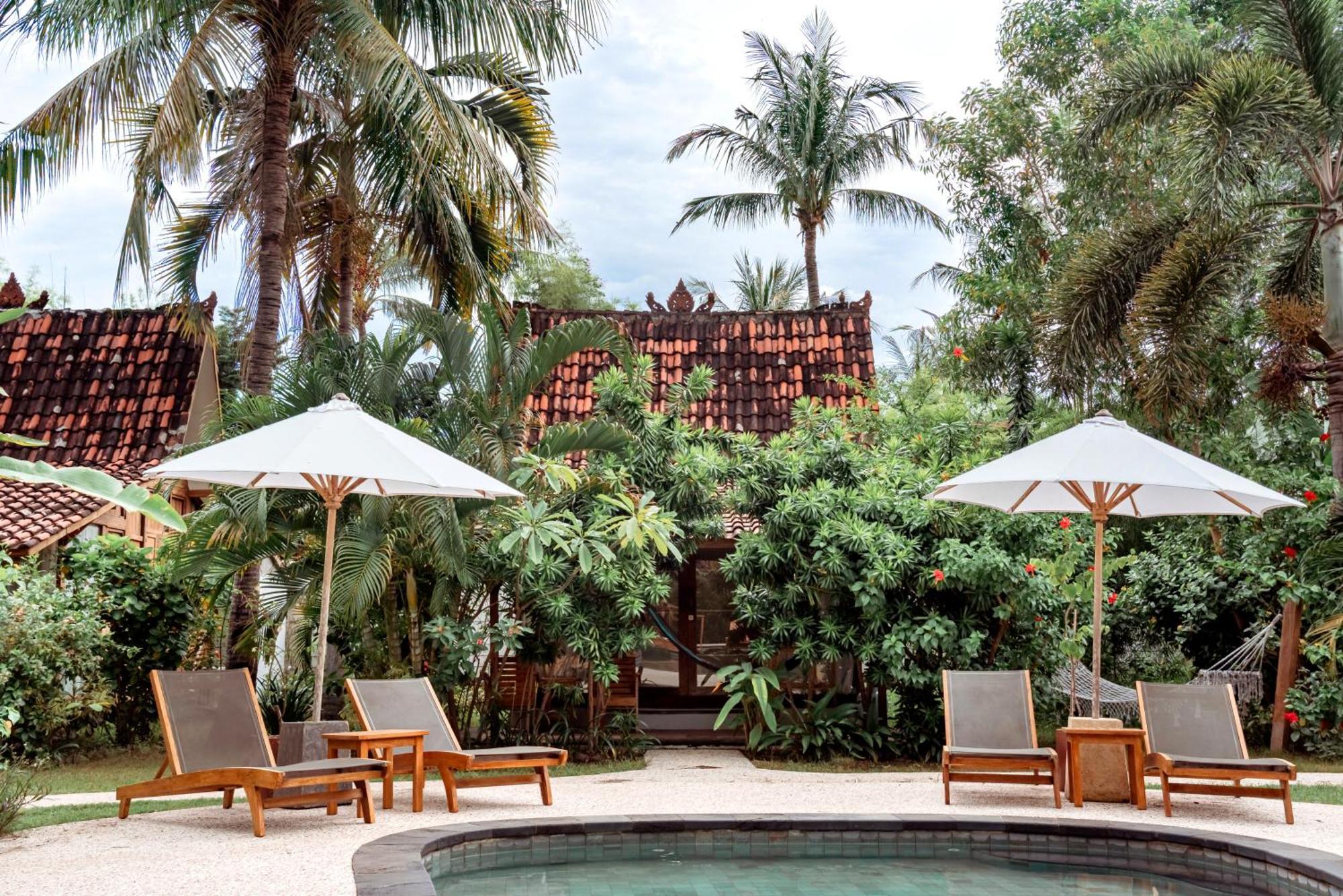 Coconut Garden Resort Gili Trawangan Exterior foto