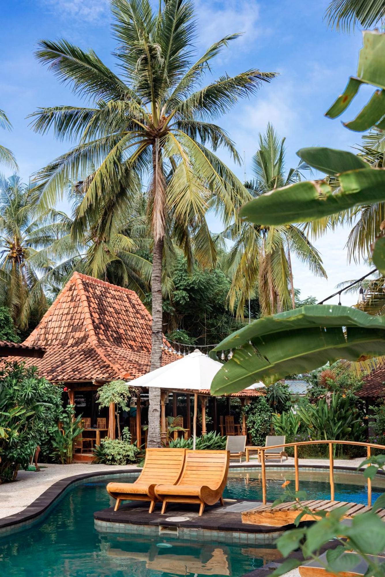 Coconut Garden Resort Gili Trawangan Exterior foto