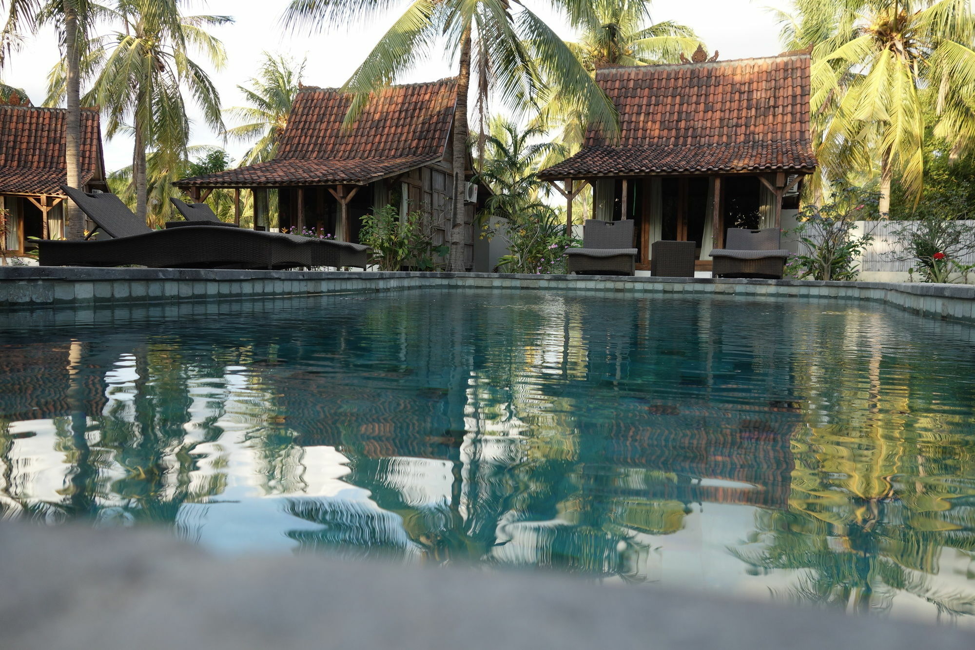 Coconut Garden Resort Gili Trawangan Exterior foto