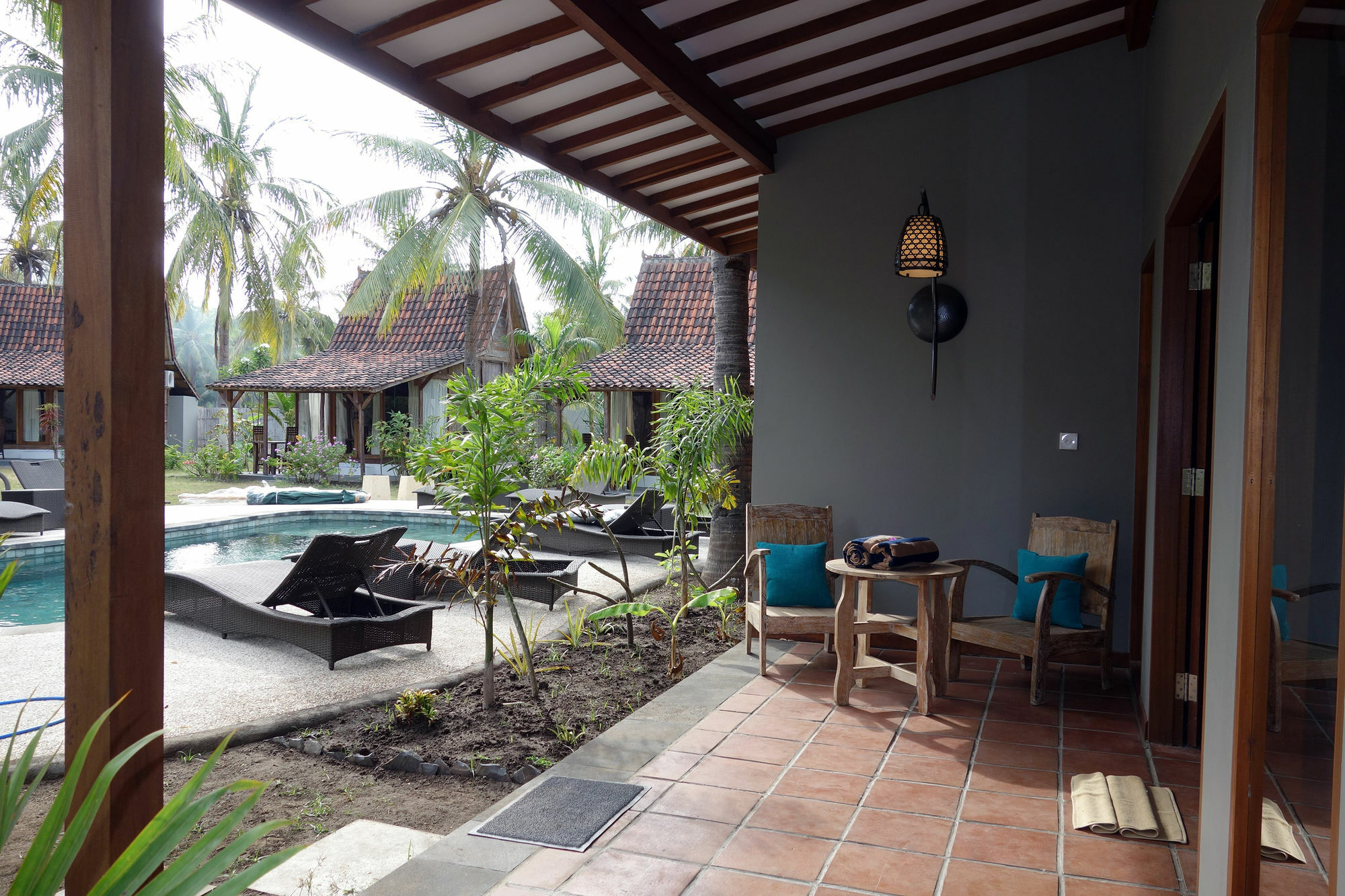 Coconut Garden Resort Gili Trawangan Exterior foto