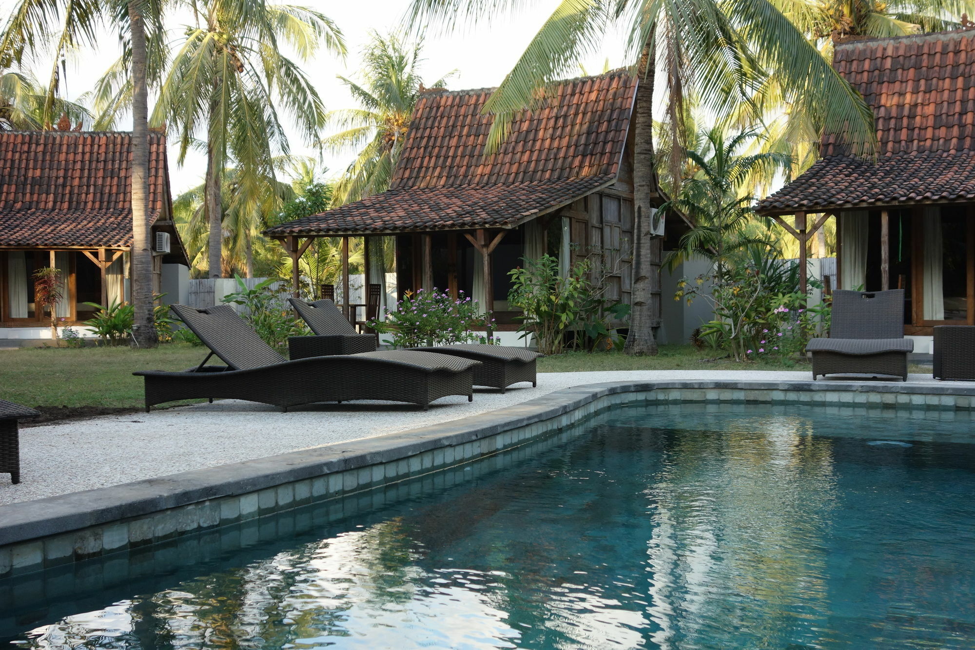 Coconut Garden Resort Gili Trawangan Exterior foto