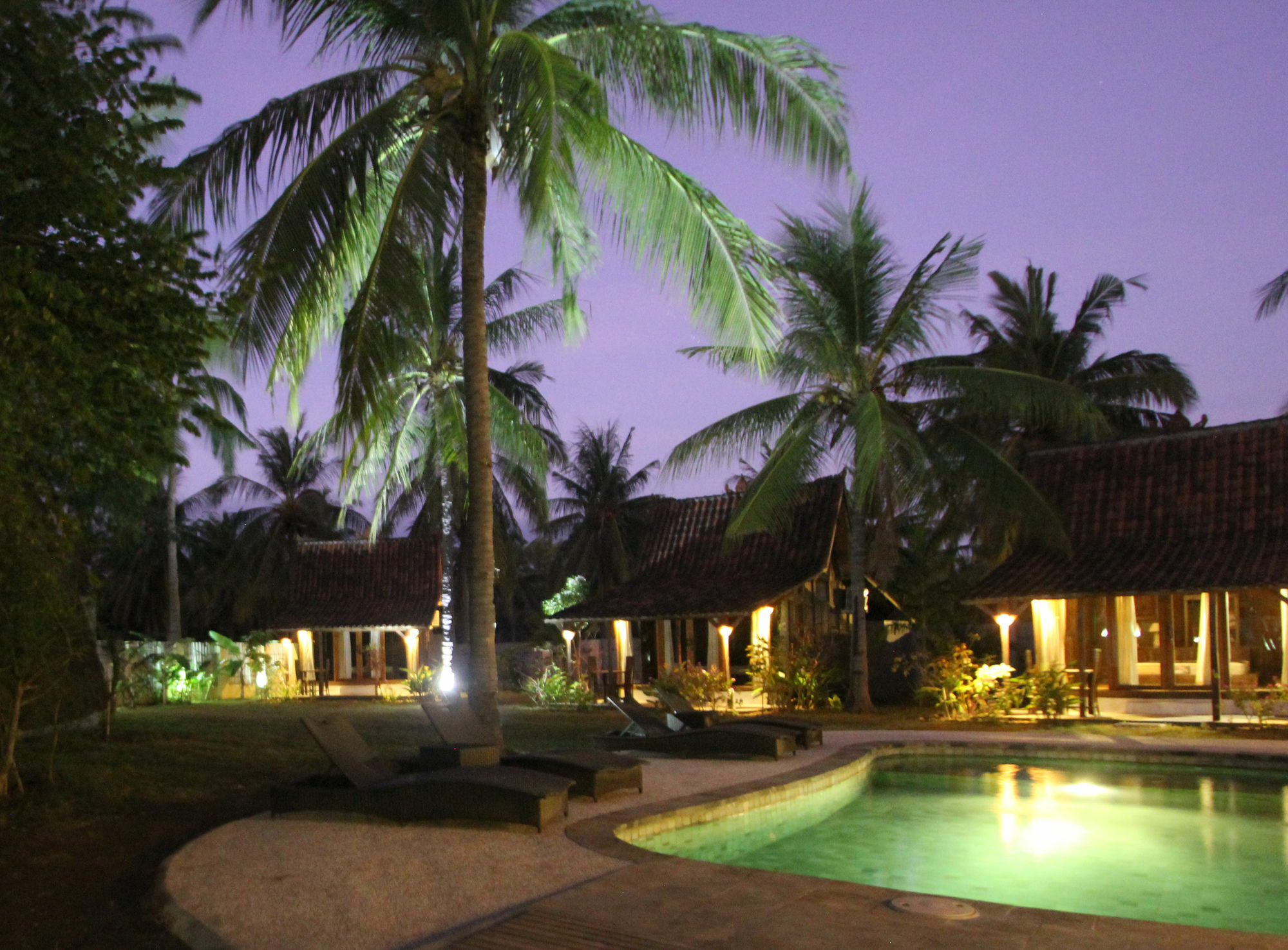 Coconut Garden Resort Gili Trawangan Exterior foto
