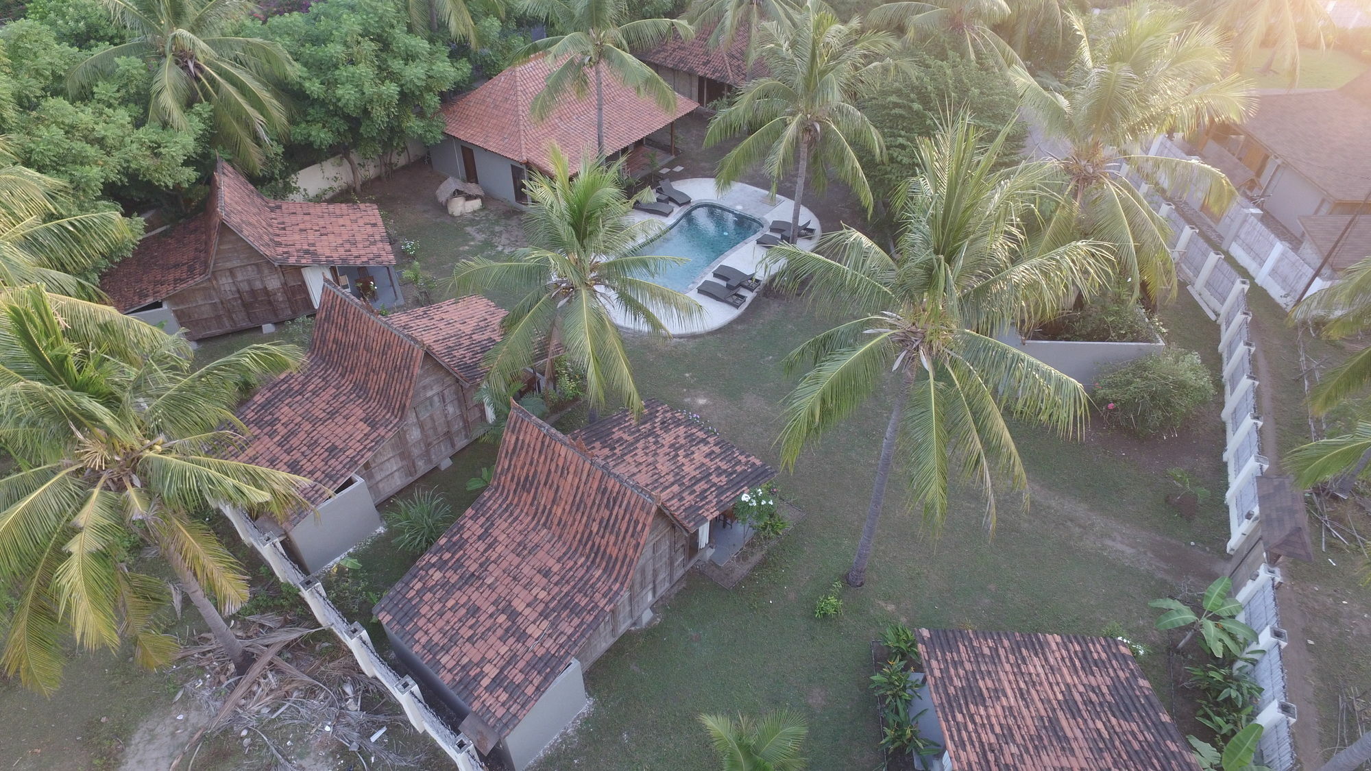 Coconut Garden Resort Gili Trawangan Exterior foto